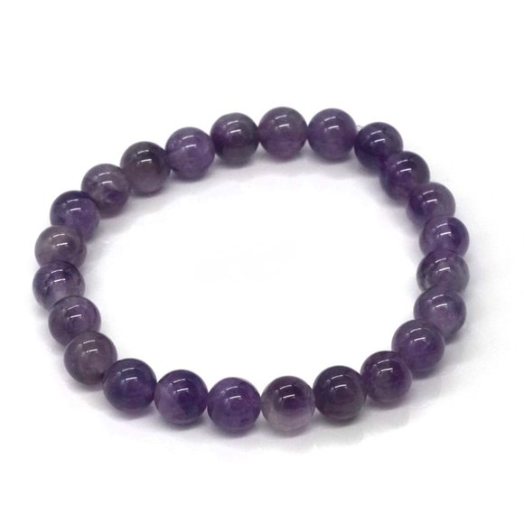 Bracelet Genuine Amethyst. OS. - Picture 1 of 3